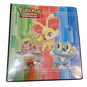 Pokémon collector 3 ring binder with protective display pages